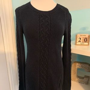 Nautica long navy blue sweater